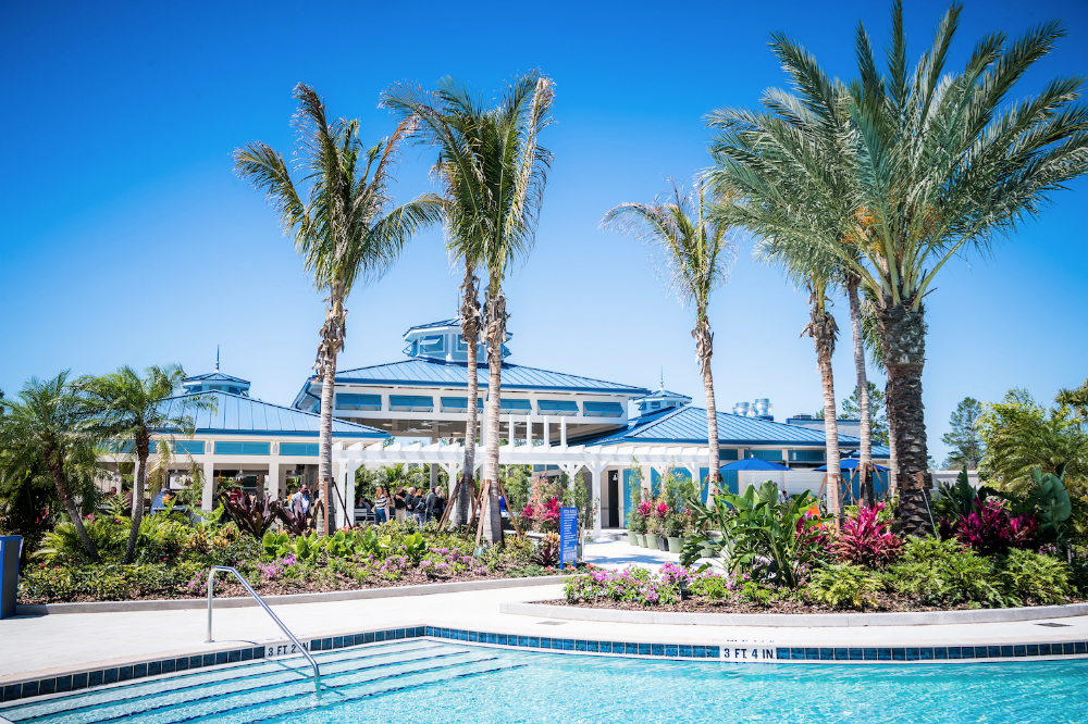 Enjoy Hawaiian-style BBQ by the pool 